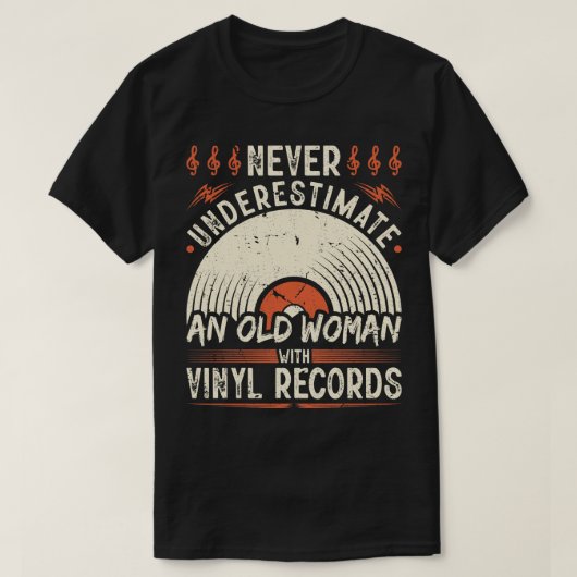 T-shirt Femmes de disque vinyle Vinyle (Design devant)