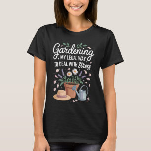 T-shirt Femmes de jardinage pour jardinier et amoureux des