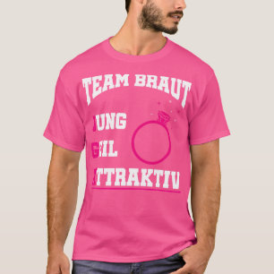 T-shirt Femmes de Jga grondant la mariée de fête de Bachel