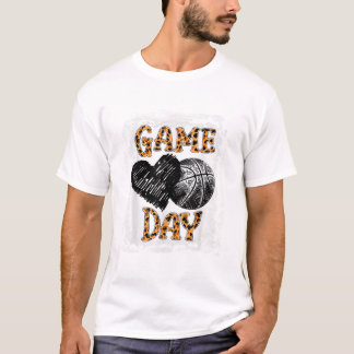T-shirt Femmes de jour de jeu Léopard