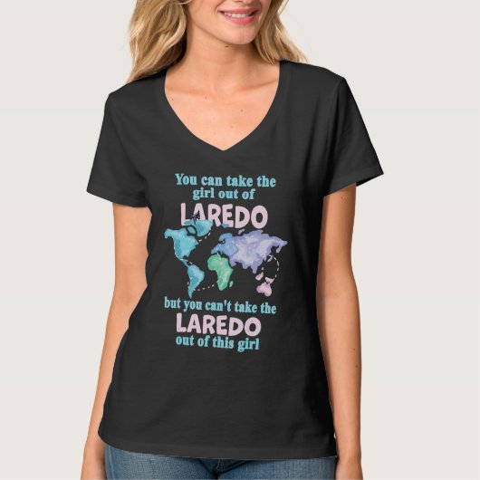 T-shirt Femmes de Laredo Fille de Laredo Texas (Devant)
