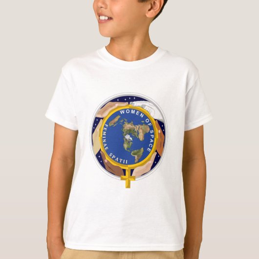 T-shirt Femmes de l'espace (Devant)