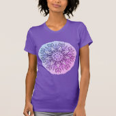 T-shirt femmes de Nikki's Cat Mandala (Devant)