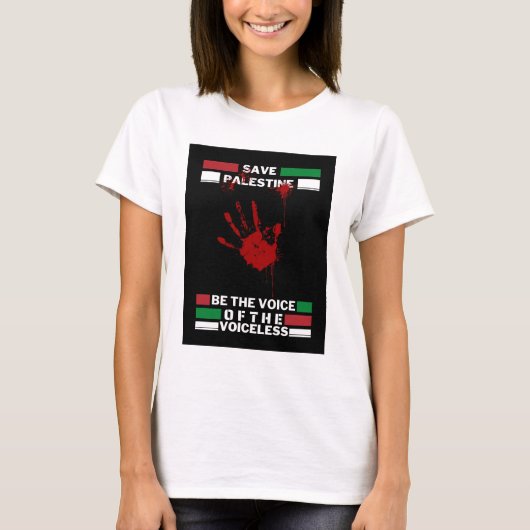 T-shirt Femmes de Palestine libre | Sauvez Gaza (Devant)