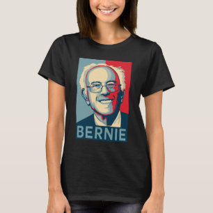 T-shirt Femmes de portrait d'espoir de la chemise de