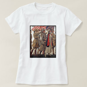 T-shirt Femmes de WWI soignant des recruteurs