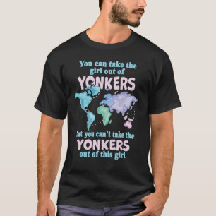 T-shirt Femmes de Yonkers Fille de Yonkers New York