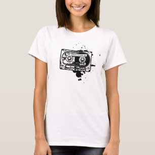 T-shirt Femmes d'enregistreur à cassettes