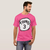 T-shirt Femmes Dr Seuss Thing 3 Emblème (Devant entier)