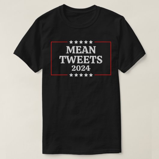T-shirt Femmes Drôle Conception Électorale Moyenne Tweets (Design devant)