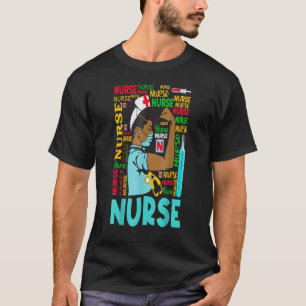 T-shirt Femmes Dy Black Nurse 2020 Costume Black History M