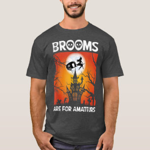 T-shirt Femmes Effrayant éffrayant Halloween hanté château