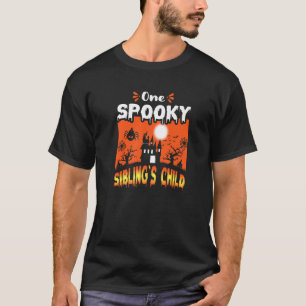 T-shirt Femmes Effrayant Éffrayant Halloween Haunted Castl