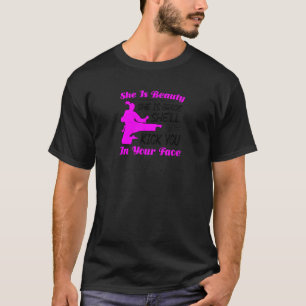 T-shirt Femmes Elle Est Belle Elle Est Grâce Elle Vous Don