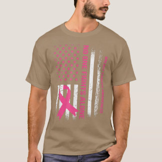 T-shirt Femmes En Octobre Nous Portons Pink Breast Cancer 