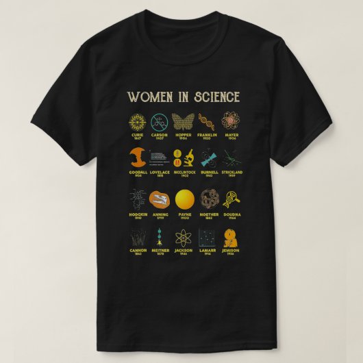 T-shirt Femmes En Science (Design devant)