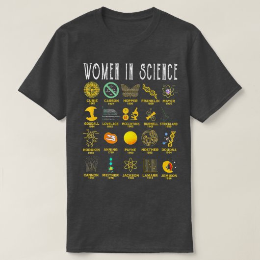 T-shirt Femmes En Science (Design devant)