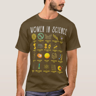 T-shirt Femmes En Science
