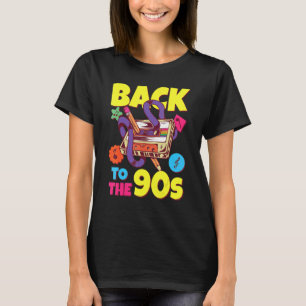 T-shirt Femmes en tenue de fête des années 90, hommes en c