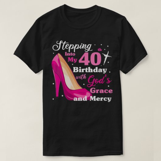T-shirt Femmes Entrant dans mon 40e anniversaire avec des (Design devant)