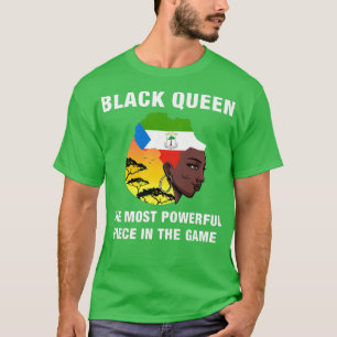 T-shirt Femmes équato-guinéenne Reine noire Histoire Equa