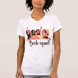 T-shirt femmes "Équipe mariée"