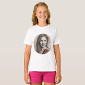 T-shirt femmes esquissées (Devant entier)