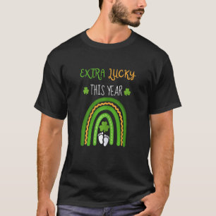 T-shirt Femmes Extra Lucky Cette Année Jour de la Saint Pa
