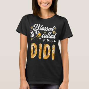 T-shirt Femmes Famille Matching Blessé à être appelé Didi