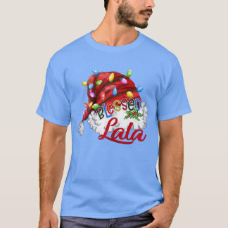 T-shirt Femmes Femmes Béni Lala Santa Hat Noël Li