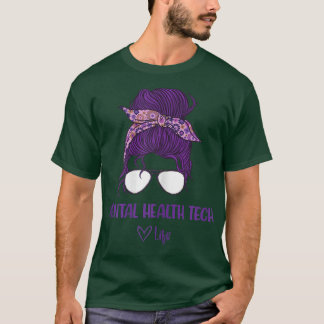 T-shirt Femmes Femmes en santé mentale Technologie Vie, Sa