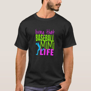 T-shirt Femmes Fier Baseball Mimi Grand-Mère Sports