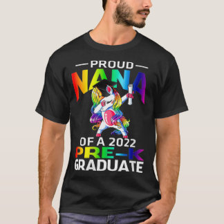 T-shirt Femmes Fier Nana D'Une Unicorne De PréK 2022