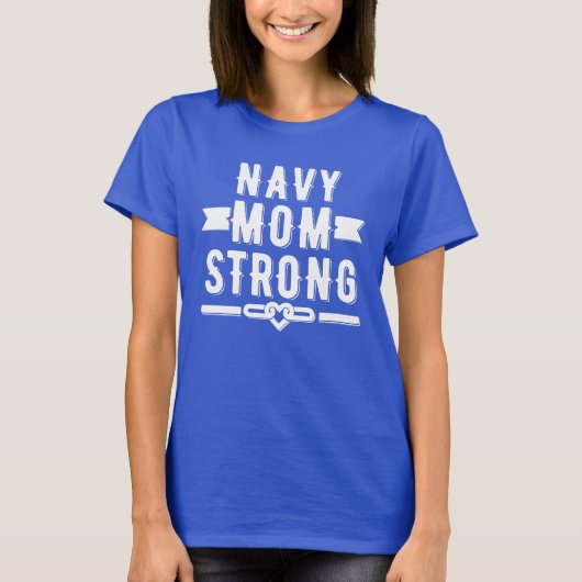T-shirt Femmes fortes de maman de marine graphiques (Devant)
