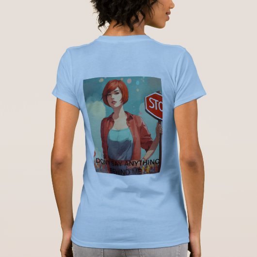 T-shirt "Femmes fortes, monde fort" (Dos)