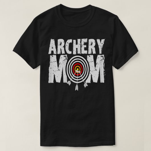 T-shirt FEMMES Funny Archery Maman tir à l'arc Tireur à l' (Design devant)
