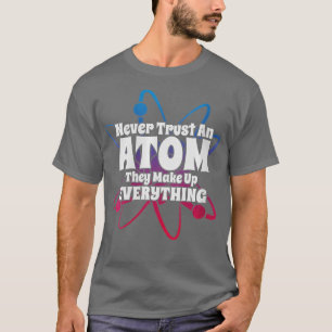 T-shirt Femmes Funny Science Cadeaux Nerd Atom Love Chemis