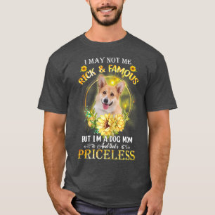 T-shirt Femmes Gallois Corgi Je Ne Suis Peut-Être Pas Rich