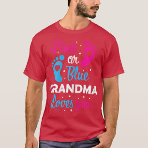 T-shirt Femmes Genre Révéler Grand-mère Famille