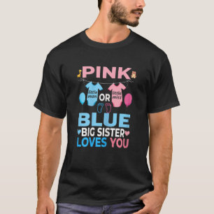 T-shirt Femmes Genre Révéler Pour La Grande Soeur Nouveau