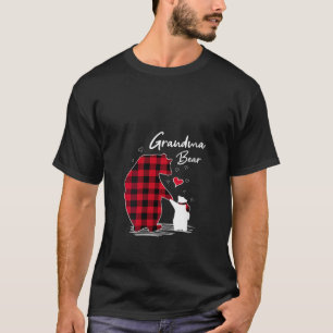 T-shirt FEMMES Grand-mère Ours Noël Maman Gigi Pajama Re