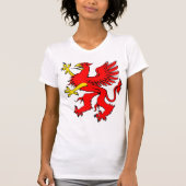 T-shirt femmes Griffin rouge (Devant)