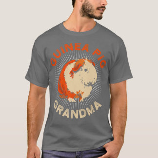 T-shirt Femmes Guinée porc grand-mère drôle femmes Guinée