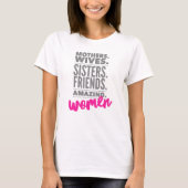 T-shirt femmes habilitées (Devant)