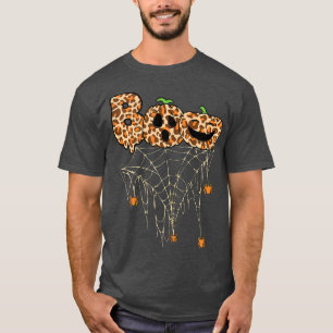 T-shirt Femmes Halloween Vêtements Spider Web Citrouille d