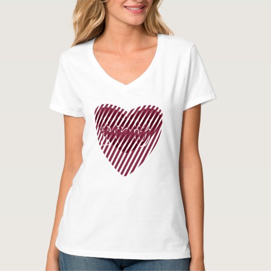 T-shirt Femmes Heureuses Saintes-Valentin (Devant)