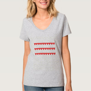 T-shirt Femmes Heureuses Saintes-Valentin du Red Heart