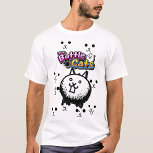 T-shirt Femmes Hommes Bataille Chats Retro Vintage