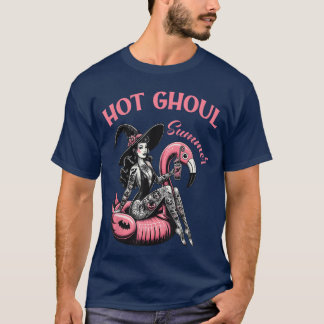 T-shirt Femmes Hommes Drôle Halloween Chaud Fantôme Été Ét