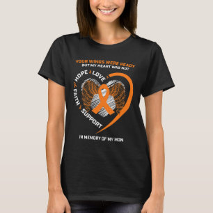 T-shirt Femmes Hommes Enfants En Mémoire De Ma Mère Leucém